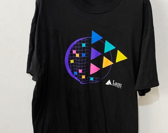 Vintage Lam Forschungs Tech Shirt Größe L