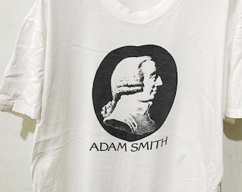 Vintage Adam Smith Shirt Size XL