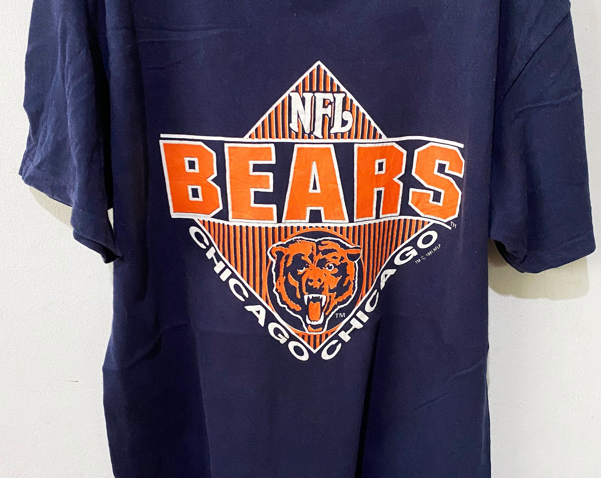 Discover Vintage 1991 Chicago Bears Shirt