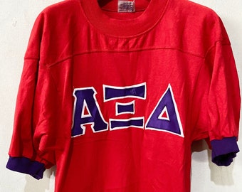 Vintage Alpha Xi Delta Football Jersey Size S