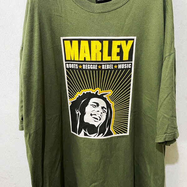 Vintage Bob Marley Shirt Size XXL
