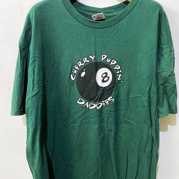 Vintage 1996 The Cherry Poppin Daddies Ska Punk Shirt Size XL