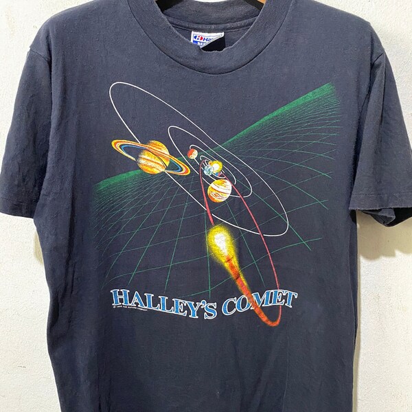 Vintage 1985 Halley's Comet Shirt Size S-M