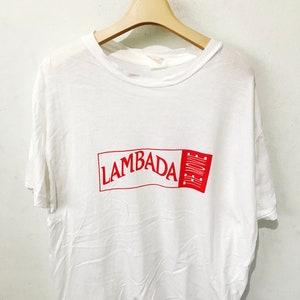 Vintage 90s Lambada Movie Promo Shirt Size XL image 1