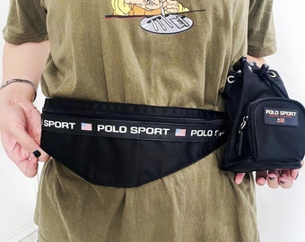 Vintage Polo Sport Waist Bag Free Shipping