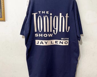 90年代ヴィンテージ ザ・トゥナイト・ショー ジェイ・レノ Tシャツ 