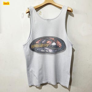 Canotta vintage Quiksilver anni &#39;90 taglia M, maglietta da surf Quiksilver vintage, maglietta da surf vintage, maglietta in stile surf vintage