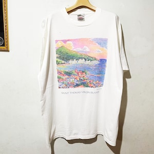 s*i様 Thomas cigar 90s Tシャツ Vintage 90s Saint Thomas T-shirt Size XL - Etsy