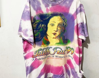 Vintage Lilith Fair T Shirt Lilith Fair Music Festival a
