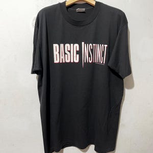 Vintage 1992 Basic Instinct T-Shirt Size L