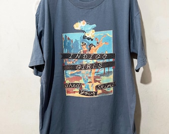 Vintage 1992 Indigo Girls Rite to Passage T Shirt Size XL (W