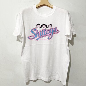 Vintage 90s Japanese T-Shirt Souvenir White Graphic Tee Size S