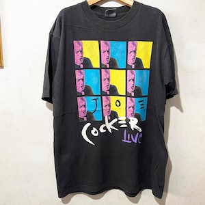 Vintage 90s Joe Cocker Shirt Size XL Vintage North American Tour Tee, Vintage Rock Shirt, Vintage Band Shirt
