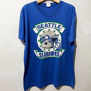Vintage 90s Seattle Seahawks Shirt Size L Vintage NFL Tee, Vintage Football Tee, Vintage Sport Tee