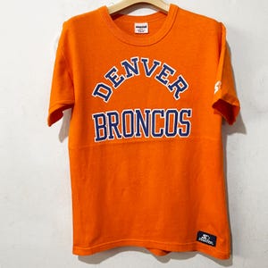 Vintage 90s Denver Broncos Shirt Size S Vitnage NFL Tee, Vintage Starter Tee, Vintage Sportswear