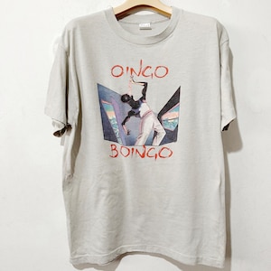 Vintage 1990 Oingo Boingo Band T-shirt Black Colour - Etsy