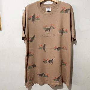 Vintage 90s Cat Shirt Size L Vintage Animal Shirt, Vintage Pet Shirt, Cat Lover Shirt