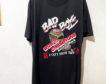 80年代ヴィンテージ バッドボーイズ U Can't Touch This Tシャツ