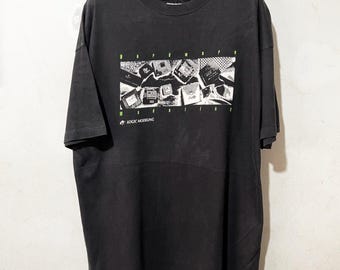 Vintage 90s Computer Tech T-Shirt Size L