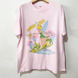 Vintage 90er Jahre Tinker Bell Shirt Gr. L Vintage Disney on Ice Shirt, Vintage Disney T-Shirt, Vintage Cartoon T-Shirt