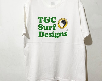 Vintage 90er Jahre AGB Surf Designs T-Shirt Size L