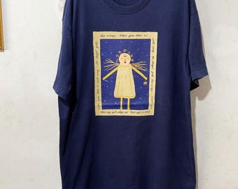 Vintage 90s  Earth Angel T-Shirt Size XL