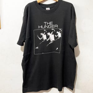 Vintage 1991 The Hunger Leave Me Alone Shirt Size XL Vintage Synth-pop Tee, Vintage Electronic Tee