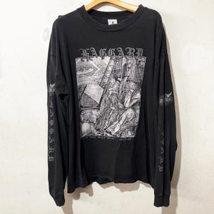 Vintage 90s Haggard Shirt Size XL Vintage Death Metal Tee, Vintage Band Tee, Vintage Tour Tee