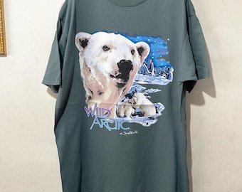 Vintage 90s Polar Bear T-Shirt