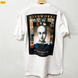 Vintage 90s Science Shirt Size S Vintage &quot;Mindworks Ontario Science&quot; Tee, Science Museum Tee