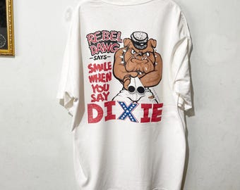 Vintage 90s Bulldog T-Shirt Size XL