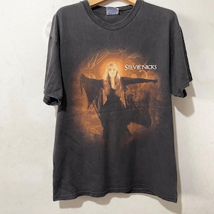Vintage 2001 Stevie Nicks T-Shirt Tour Concert Music Graphic Tee Size M