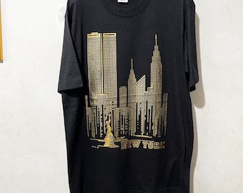 Vintage 90s New York City T-Shirt Size L