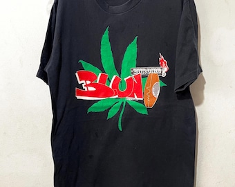 Vintage Phillie Blunt T-shirt uit de jaren 90, maat L