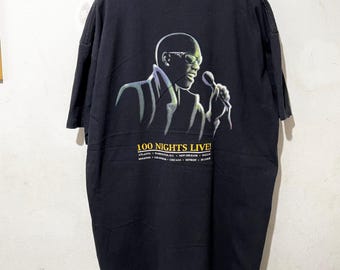 Vintage jaren 90 Benson and Hedges T-shirt met zak, maat XL