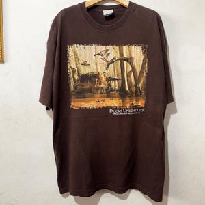 Vintage Duck Unlimited Shirt Size XL Vintage Animal Shirt, Vintage Nature Shirt, Vintage Duck Shirt