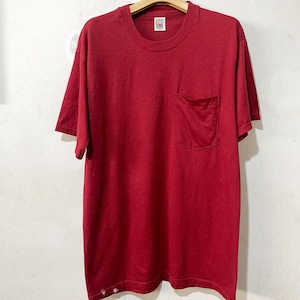 Vintage 90s Pocket Tee Size L Vintage Fruit of Loom Pocket Tee, Vintage Men Pocket Tee