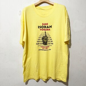 Vintage 1995 Yoruba Month Shirt Size L Vintage Washington DC Tee, Vintage Museum of art Tee, Vintage Art Tee