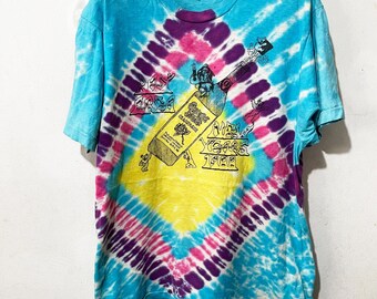 Camiseta vintage de Grateful Dead de 1988, talla M-L