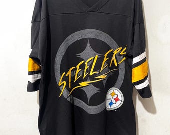 Vintage 90s Pittsburgh Steelers NFL Jersey Shirt Size L