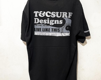Vintage 90s T&C Surf Designs T-Shirt Size L