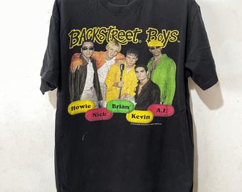 Vintage 90s Backstreet Boys Tour T Shirt - Etsy