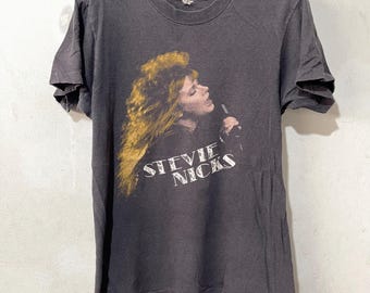 Stevie Nicks Concert Tour Shirt, Fleetwood Mac, Vintage Rare 1983