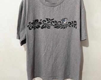 90年代ヴィンテージ クレイジーシャツ ハワイシャークTシャツ サイズM