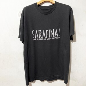 Vintage 80s Sarafina! The Music Of Liberation Shirt Size L Vintage Musical Tee, Vintage Movie Shirt