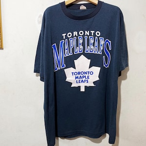 Vintage 90er Jahre Toronto Maple Leafs Shirt Größe XL Vintage NHL Shirt, Vintage Eishockey T-Shirt, Vintage Sport T-Shirt