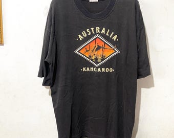 Vintage 90s Australia Kangaroo T-Shirt Size L