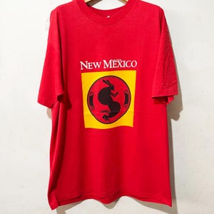 Vintage 90s New Mexico Magazine T-Shirt Rabbit Graphic Tee Size XL
