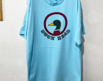 Vintage 90s Duck Head T-Shirt Size XL