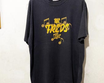 Camiseta vintage de los 80 de The Freds, talla M